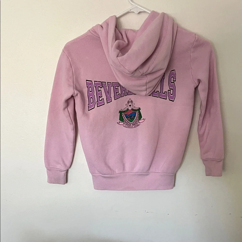 californian vintage, MADE IN LOS ANGELES full zip hoodie size 6